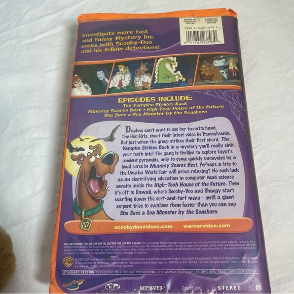Scooby doo Plush Stuffed Animal 94 Free VSH Movie cartoon network Bundle - Picture 8 of 9